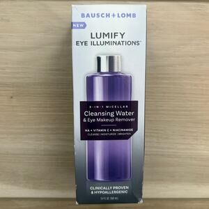 Bausch And Lomb Lumify Micellar Cleansing Water Makeup Remover Solution
